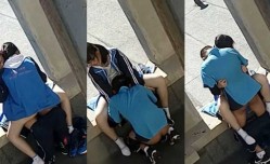 大连高中校园惊现火爆一幕、小情侣大白天的MissAV-18 Video在走廊就开干
