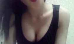 韩国美女主播秀奶