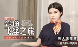 MSD037 空姐的飞淫之旅 困顿篇 负债空姐下海初体验 陈美琳