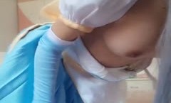 COS美女诱惑自[zi]慰