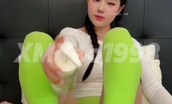 夢瑤老師瑜伽褲教授練腿方法