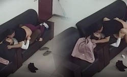 黑客破解网络摄像头监控偷拍好赌少妇欠网贷主动上财务公司办公室肉偿还利息被小鸡🔞𝕄𝕚𝕤𝕤𝔸𝕍ji鸡经理扑倒MissAV-18 Video在沙发上干